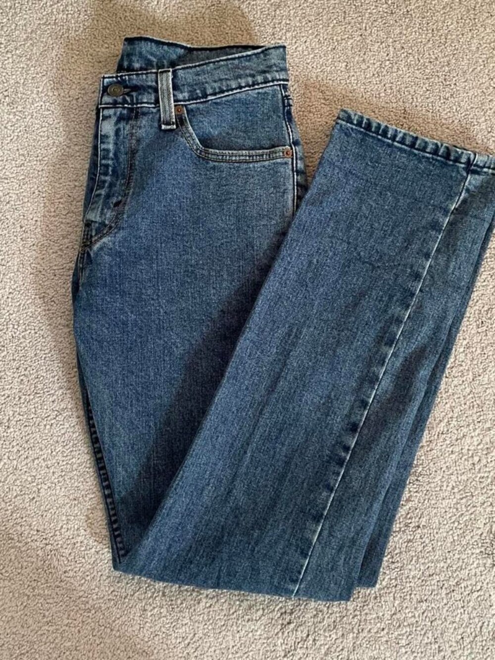 Levi’s 505 Men’s Jeans Tag 30×34 – Straight Leg – Blue Denim